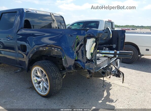 1GTP8DED4MZ418122 2021 GMC SIERRA Синий Вид спереди