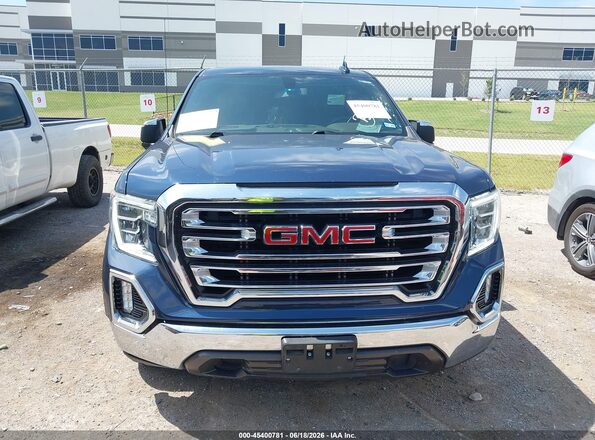 1GTP8DED4MZ418122 2021 GMC SIERRA Синий Вид задней части салона