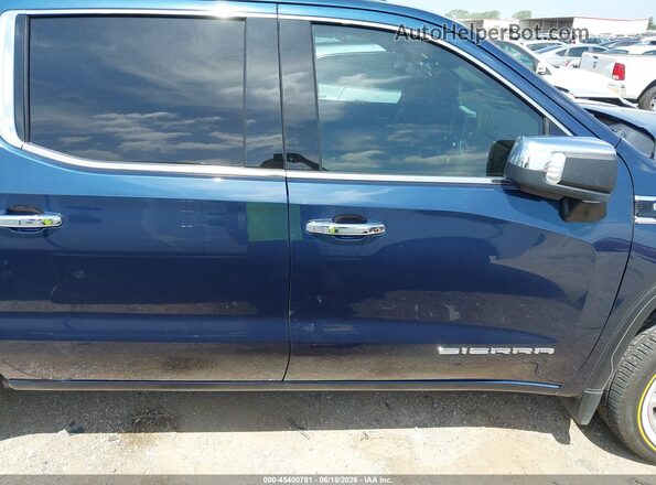 1GTP8DED4MZ418122 2021 GMC SIERRA Синий Панорамный вид салона 360°