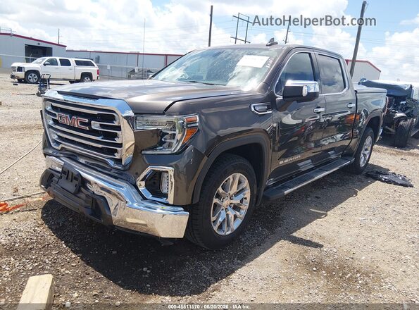 1GTP8DED5KZ260547 2019 GMC SIERRA Brown Առջևի ձախ երեք քառորդ տեսարան