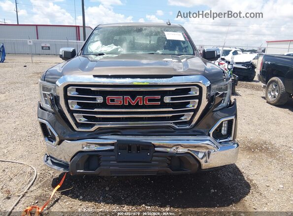 1GTP8DED5KZ260547 2019 GMC SIERRA Brown Առջևի վահանակի տեսք