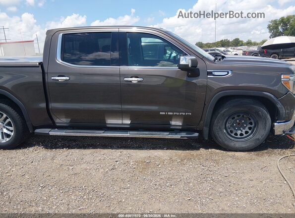 1GTP8DED5KZ260547 2019 GMC SIERRA Brown Սարքավորումների վահանակի տեսք