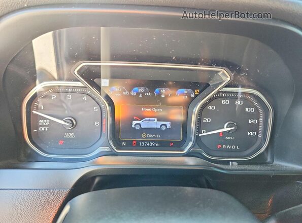 1GTP8FED7KZ118972 2019 GMC SIERRA Black Սարքավորումների վահանակի տեսք