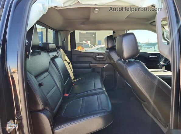 1GTP8FED7KZ118972 2019 GMC SIERRA Black Հետևի նստատեղերի տեսք