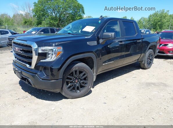 1GTP9AEK4LZ270174 2020 GMC SIERRA Black წინა მარცხენა ხედი სამი მეოთხედიდან