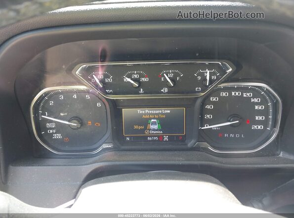 1GTP9CEK1LZ275439 2020 GMC SIERRA Black Widok tylnych siedzeń