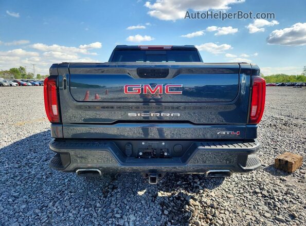 1GTP9EED2MZ363110 2021 GMC SIERRA Blue Вид ззаду