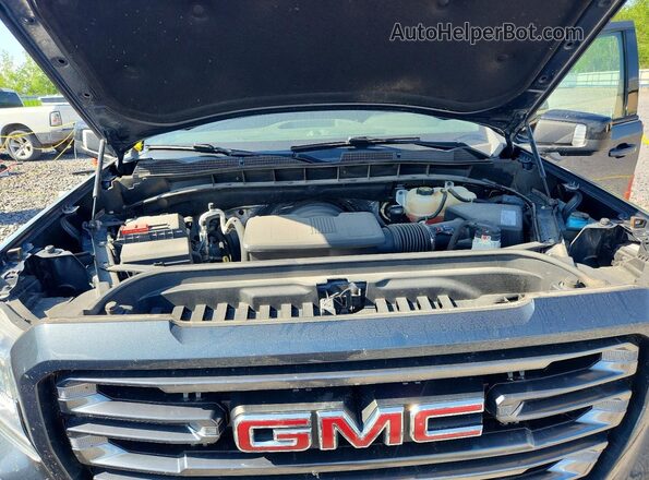 1GTP9EED2MZ363110 2021 GMC SIERRA Blue Вид задньої частини салону