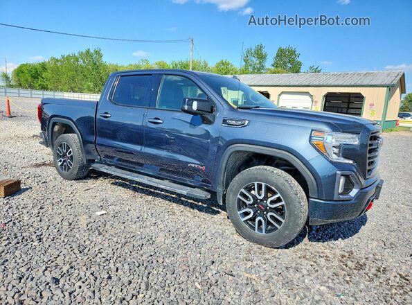 1GTP9EED2MZ363110 2021 GMC SIERRA Blue Передня права чверть