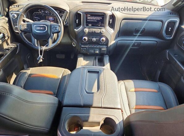 1GTP9EED2MZ363110 2021 GMC SIERRA Blue Вид панелі приладів