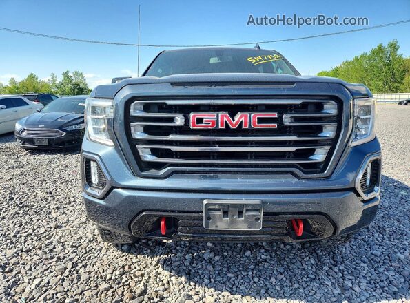 1GTP9EED2MZ363110 2021 GMC SIERRA Blue Вид спереду