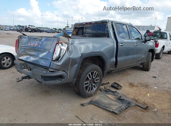 1GTP9EEL0KZ214344 2019 GMC SIERRA Серый Задняя правая четверть