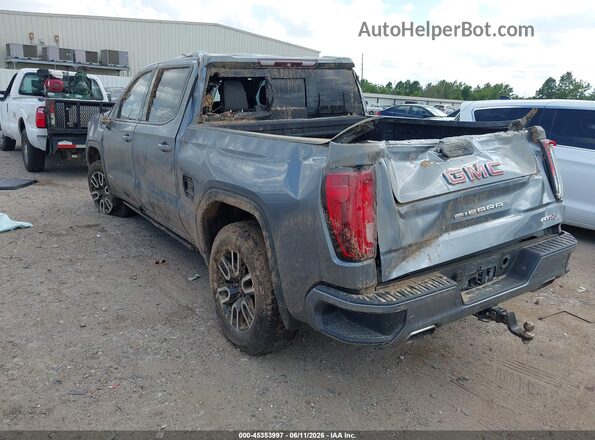 1GTP9EEL0KZ214344 2019 GMC SIERRA Серый Задняя левая четверть