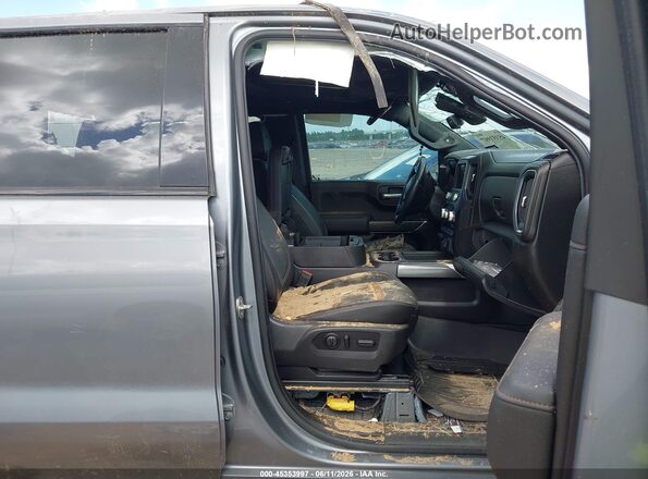 1GTP9EEL0KZ214344 2019 GMC SIERRA Серый Вид салона спереди
