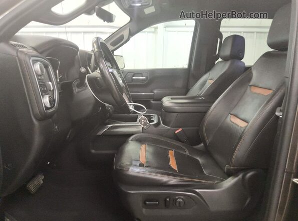 1GTP9EEL4KZ422467 2019 GMC SIERRA Charcoal წინა სალონის ხედი