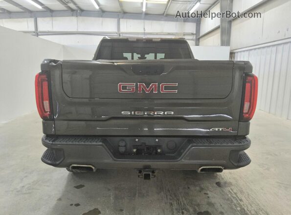 1GTP9EEL4KZ422467 2019 GMC SIERRA Charcoal უკანა ხედი