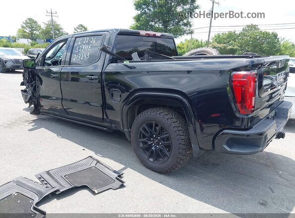 1GTP9EEL7MZ213243 2021 GMC SIERRA Черный Задняя левая четверть