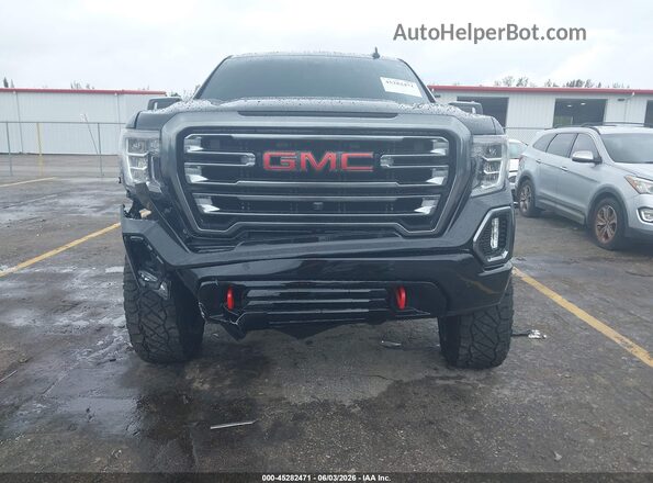 1GTP9EEL8MZ285844 2021 GMC SIERRA Черный Вид щитка приборов