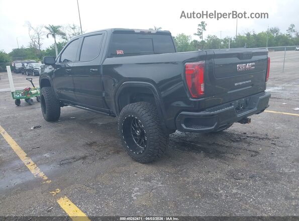 1GTP9EEL8MZ285844 2021 GMC SIERRA Черный Задняя левая четверть