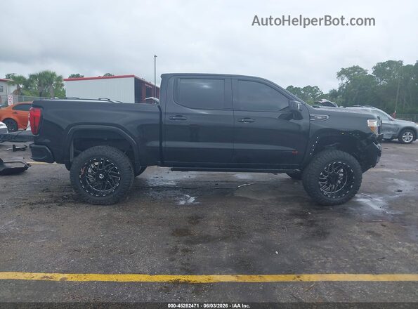 1GTP9EEL8MZ285844 2021 GMC SIERRA Черный Вид задней части салона