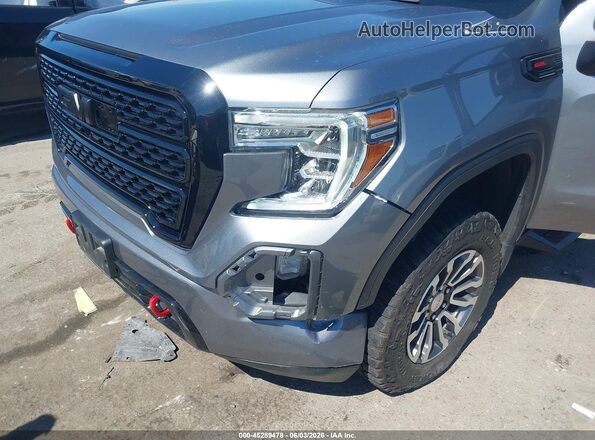 1GTP9EEL9MZ446136 2021 GMC SIERRA Gray წინა ხედი