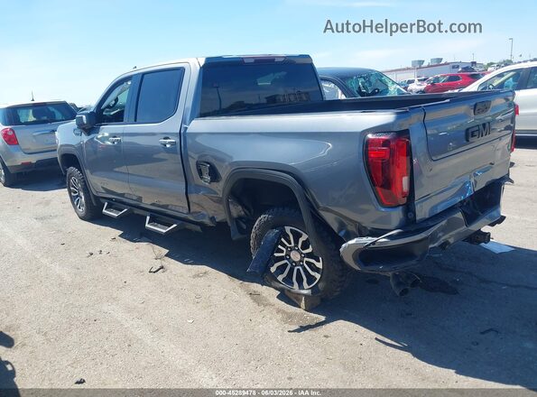 1GTP9EEL9MZ446136 2021 GMC SIERRA Gray უკანა მარცხენა