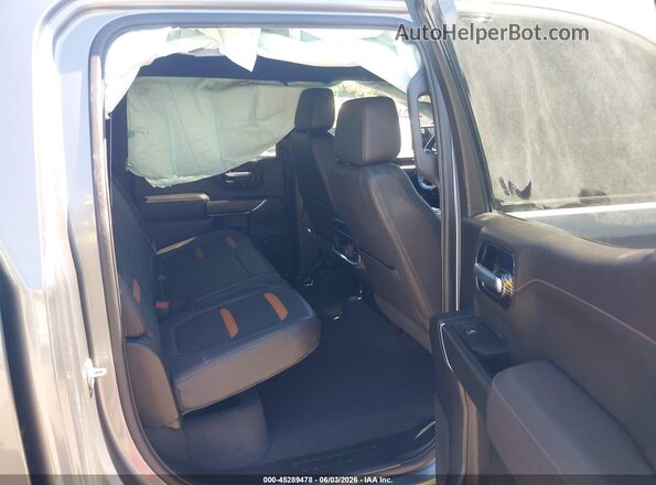 1GTP9EEL9MZ446136 2021 GMC SIERRA Gray VIN კოდის სტიკერის ხედი
