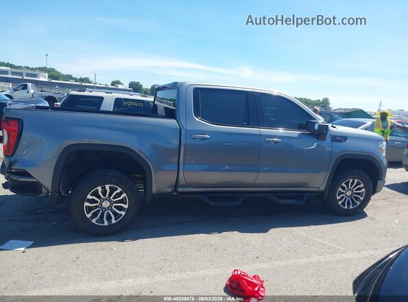 1GTP9EEL9MZ446136 2021 GMC SIERRA Gray უკანა სალონის ხედი