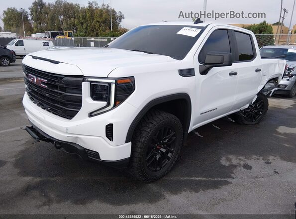 1GTPHAEK0RZ225650 2024 GMC SIERRA White Передня ліва чверть