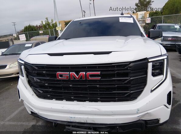 1GTPHAEK0RZ225650 2024 GMC SIERRA White Вид щитка приладів