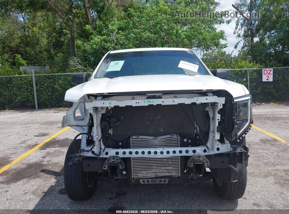1GTPHAEK7PZ249893 2023 GMC SIERRA White Rear interior view