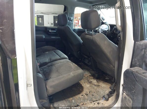 1GTPUAEK4PZ111434 2023 GMC SIERRA White Vista de la etiqueta del VIN