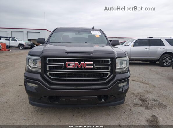 1GTR1LEC6GZ266587 2016 GMC SIERRA Gray Вид щитка приладів
