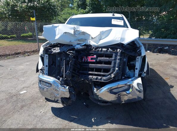 1GTR1MEC2JZ165253 2018 GMC SIERRA White Սարքավորումների վահանակի տեսք