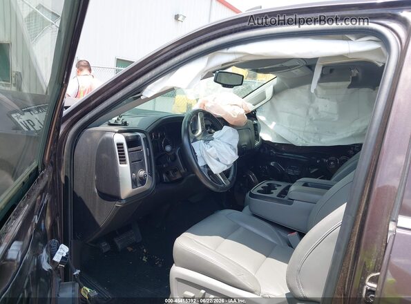 1GTR1NEC7GZ306901 2016 GMC SIERRA Brown წინა სალონის ხედი