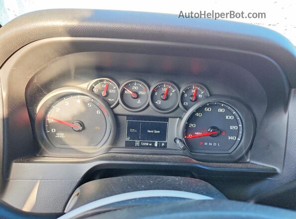 1GTR9AEF2KZ229696 2019 GMC SIERRA Белый Вид щитка приборов