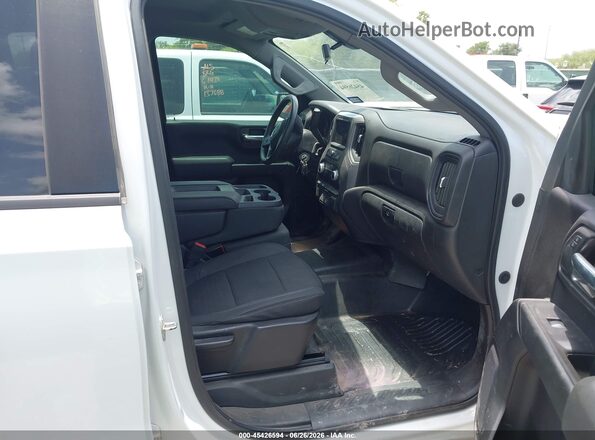 1GTR9AEF3MZ268431 2021 GMC SIERRA White წინა სალონის ხედი