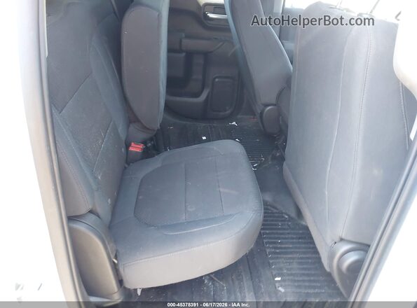 1GTR9AEH4MZ324510 2021 GMC SIERRA White Հետևի նստատեղերի տեսք