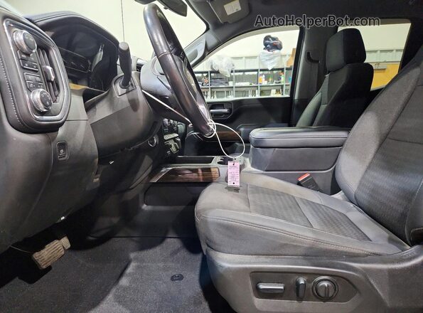 1GTR9CED0MZ253153 2021 GMC SIERRA Silver წინა სალონის ხედი