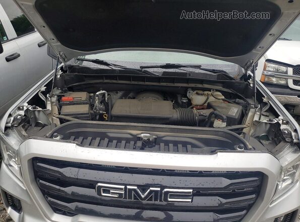 1GTR9CED0MZ253153 2021 GMC SIERRA Silver უკანა სალონის ხედი