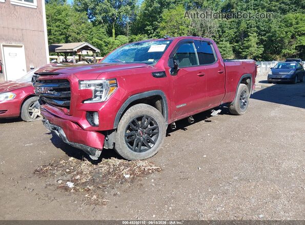 1GTR9CED9LZ205102 2020 GMC SIERRA Красный Передняя левая четверть