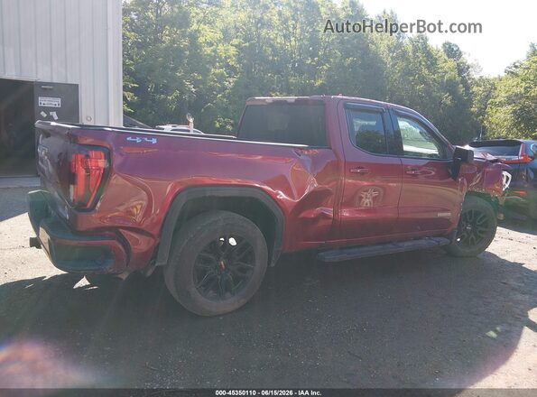 1GTR9CED9LZ205102 2020 GMC SIERRA Красный Вид задней части салона