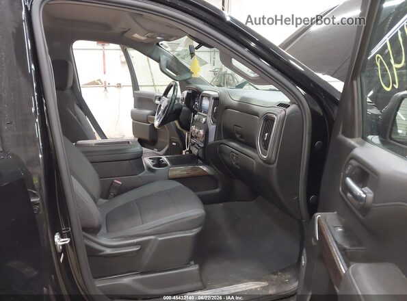 1GTR9CEDXKZ178412 2019 GMC SIERRA Black წინა სალონის ხედი
