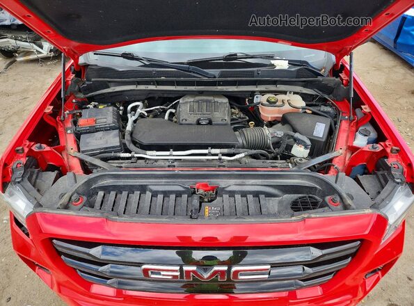 1GTR9CEK5LZ297159 2020 GMC SIERRA Red Вид задньої частини салону