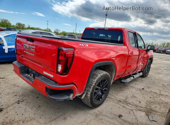 1GTR9CEK5LZ297159 2020 GMC SIERRA Red Задня права чверть