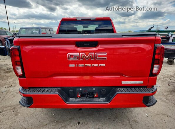 1GTR9CEK5LZ297159 2020 GMC SIERRA Red Вид ззаду