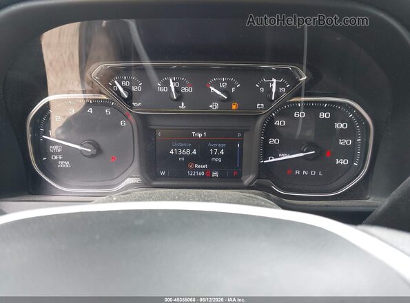 1GTR9CEK9MZ156984 2021 GMC SIERRA Gray უკანა სავარძლების ხედი