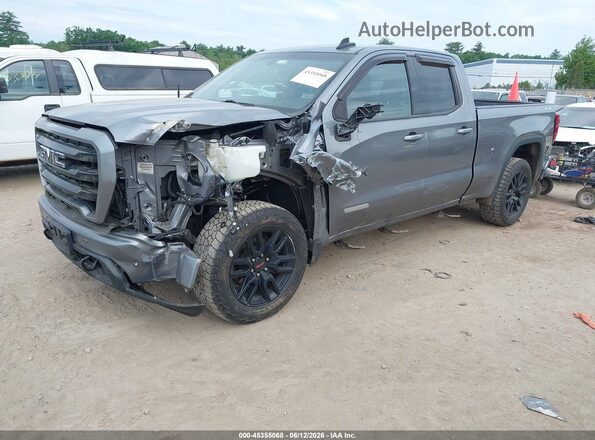 1GTR9CEK9MZ156984 2021 GMC SIERRA Gray წინა მარცხენა ხედი სამი მეოთხედიდან