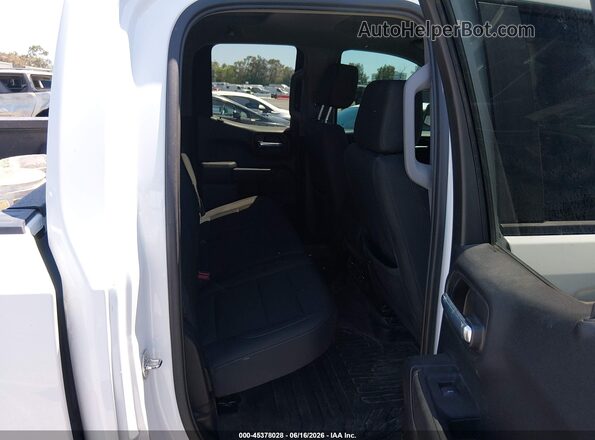 1GTRHAEDXPZ255276 2023 GMC SIERRA White Widok naklejki z numerem VIN