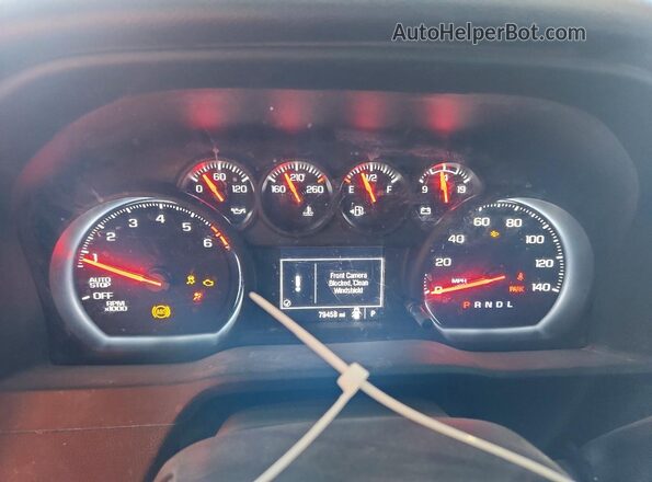 1GTRHAEK4NZ522911 2022 GMC SIERRA White ხელსაწყოთა პანელის ხედი